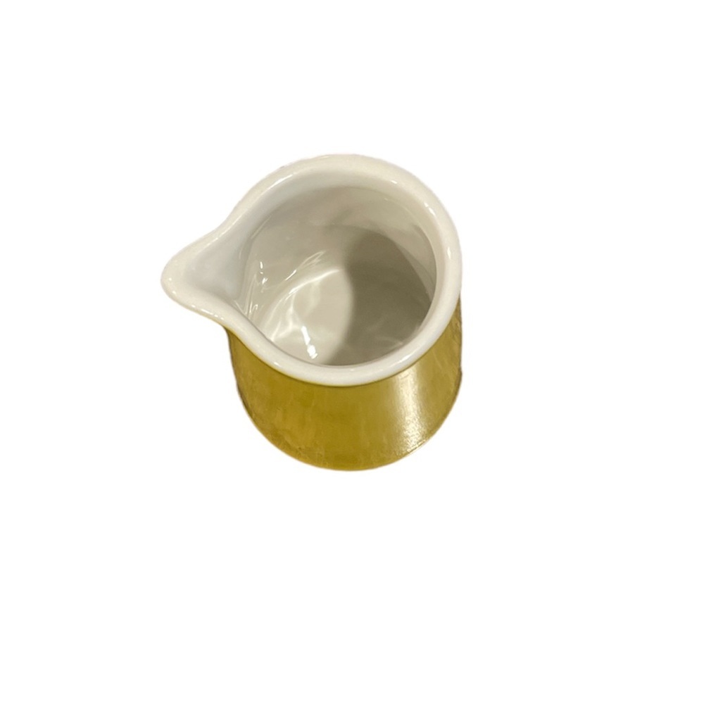 Vintage Yellow Hall Mini 2.5” Creamer - Picture 3 of 4